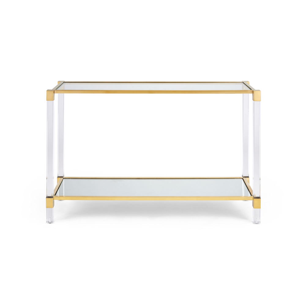 Dudley Gold Console Table 